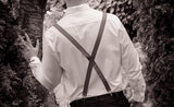 (44-84) Dusty Blue Bow Tie and/or Suspenders - Mr. Bow Tie