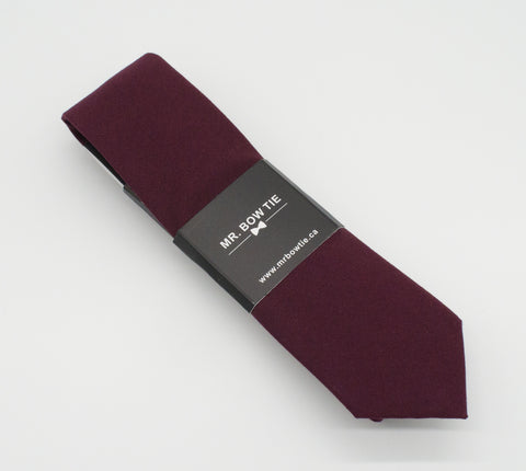 Merlot Neck Tie (279) On Sale $30.00
