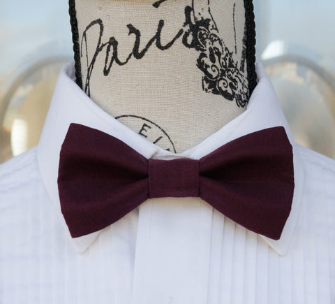 (22-279) Merlot Bow Tie - Mr. Bow Tie