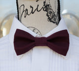 (22-279) Merlot Bow Tie and/or Suspenders - Mr. Bow Tie