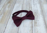(22-279) Merlot Bow Tie and/or Suspenders - Mr. Bow Tie