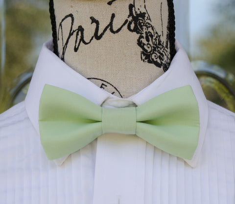 (56-133) Mint Green Bow Tie - Mr. Bow Tie