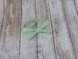 (56-133) Mint Green Bow Tie and/or Suspenders - Mr. Bow Tie