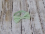 (56-133) Mint Green Bow Tie - Mr. Bow Tie