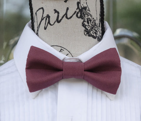 (26-300) Mulberry Wine Bow Tie - Mr. Bow Tie