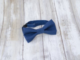 (40-236) Nautical Blue Bow Tie and/or Suspenders - Mr. Bow Tie