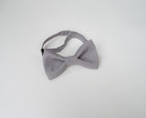 Nickel Grey Bow Tie (432)