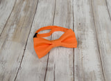 (05-80) Orange Bow Tie and/or Suspenders - Mr. Bow Tie