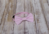 (13-248) Parfait Pink Bow Tie and/or Suspenders - Mr. Bow Tie