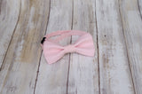 (11-145) Pastel Pink Bow Tie - Mr. Bow Tie