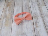 (06-297) Peach Blossom Bow Tie and/or Suspenders - Mr. Bow Tie