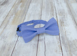 (38-260) Periwinkle Bow Tie and/or Suspenders - Mr. Bow Tie