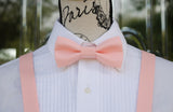(14-335) Ballet Pink Bow Tie and/or Suspenders - Mr. Bow Tie