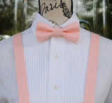 (14-335) Ballet Pink Bow Tie and/or Suspenders - Mr. Bow Tie