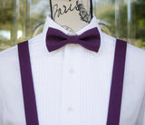 (32-238) Prune Bow Tie and/or Suspenders - Mr. Bow Tie