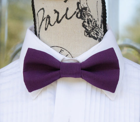 (32-238) Prune Bow Tie - Mr. Bow Tie