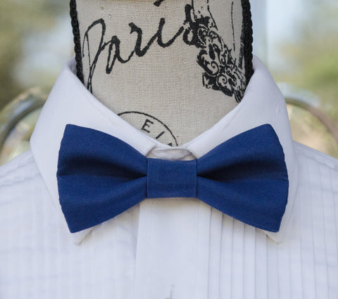 (39-19) Royal Blue Bow Tie - Mr. Bow Tie