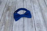 (39-19) Royal Blue Bow Tie - Mr. Bow Tie