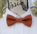 (04-105) Rust Bow Tie and/or Suspenders - Mr. Bow Tie