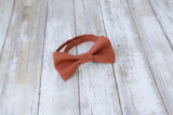 (04-105) Rust Bow Tie and/or Suspenders - Mr. Bow Tie