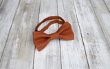 (04-46M) Rust Bow Tie (2 Tone) - Mr. Bow Tie