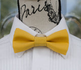 (02-232) Saffron Yellow Bow Tie and/or Suspenders - Mr. Bow Tie