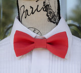 (18-47) Scarlet Bow Tie and/or Suspenders - Mr. Bow Tie