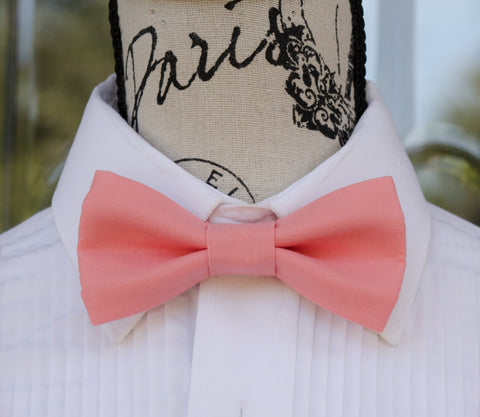 (16-89) Tea Rose Bow Tie - Mr. Bow Tie