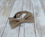 (63-129) Dark Taupe Brown Bow Tie - Mr. Bow Tie