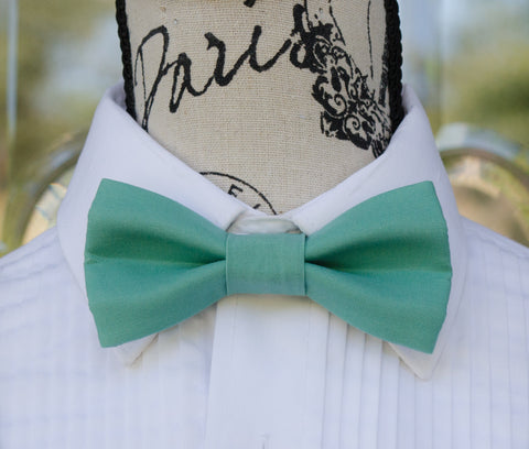 (53-126) Teal Bow Tie - Mr. Bow Tie