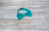 (47-107) Turquoise Bow Tie - Mr. Bow Tie
