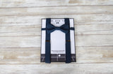 (41-20) Navy Blue Bow Tie and/or Suspenders - Mr. Bow Tie